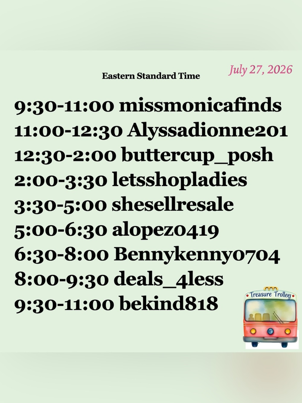 The Treasure Trolley - July 27 🎉 - Picture 2 of 2